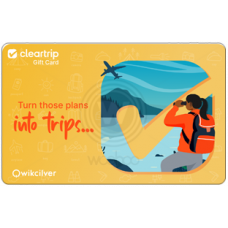 Cleartrip E-Gift (Instant Voucher)